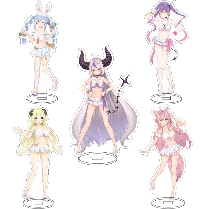 16CM Anime Hololive Shirakami  - Anime Merchandise Collection review and price