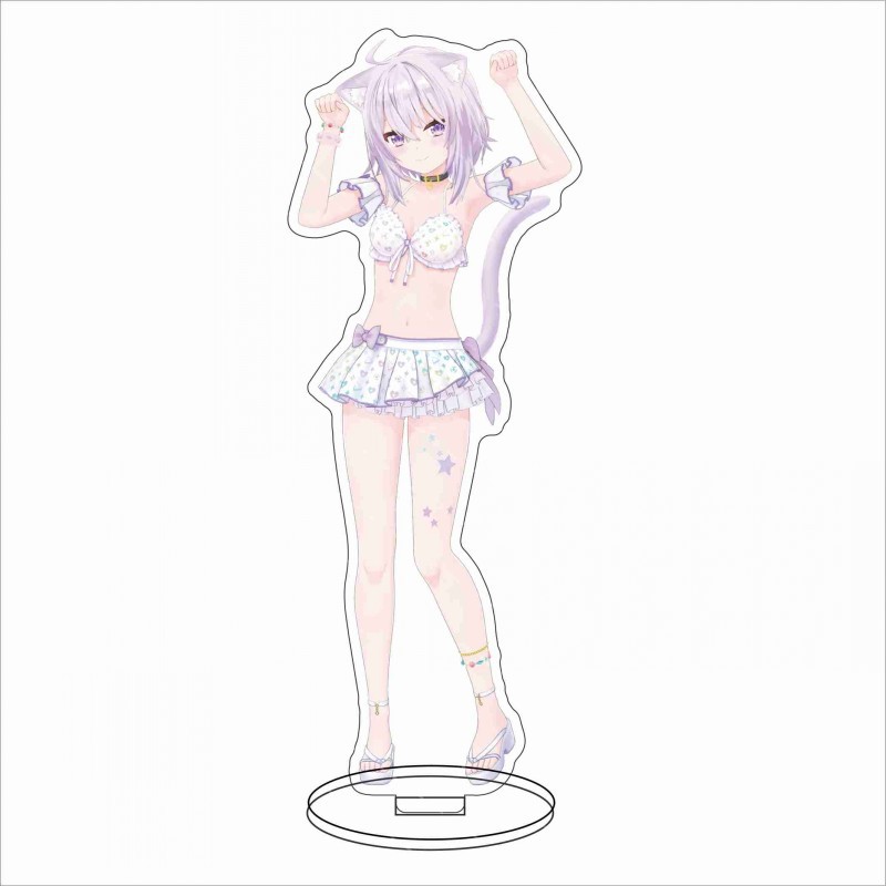 16CM Anime Hololive Shirakami  - Anime Merchandise Collection review and price
