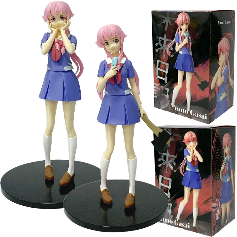 17CM  Anime Future Diary Actio - Good Smile Company Figma review and price