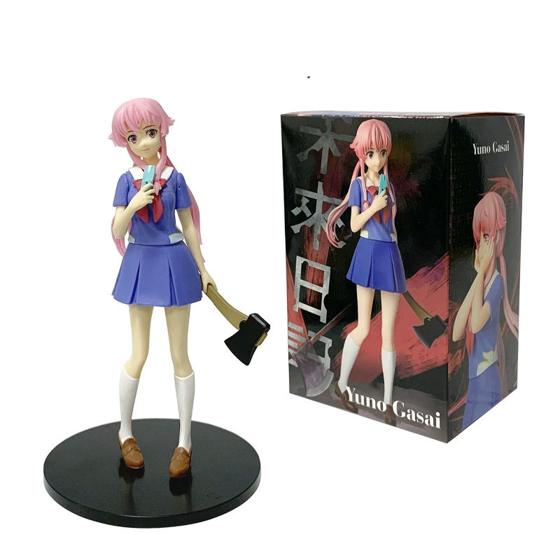 17CM  Anime Future Diary Actio - Good Smile Company Figma review and price